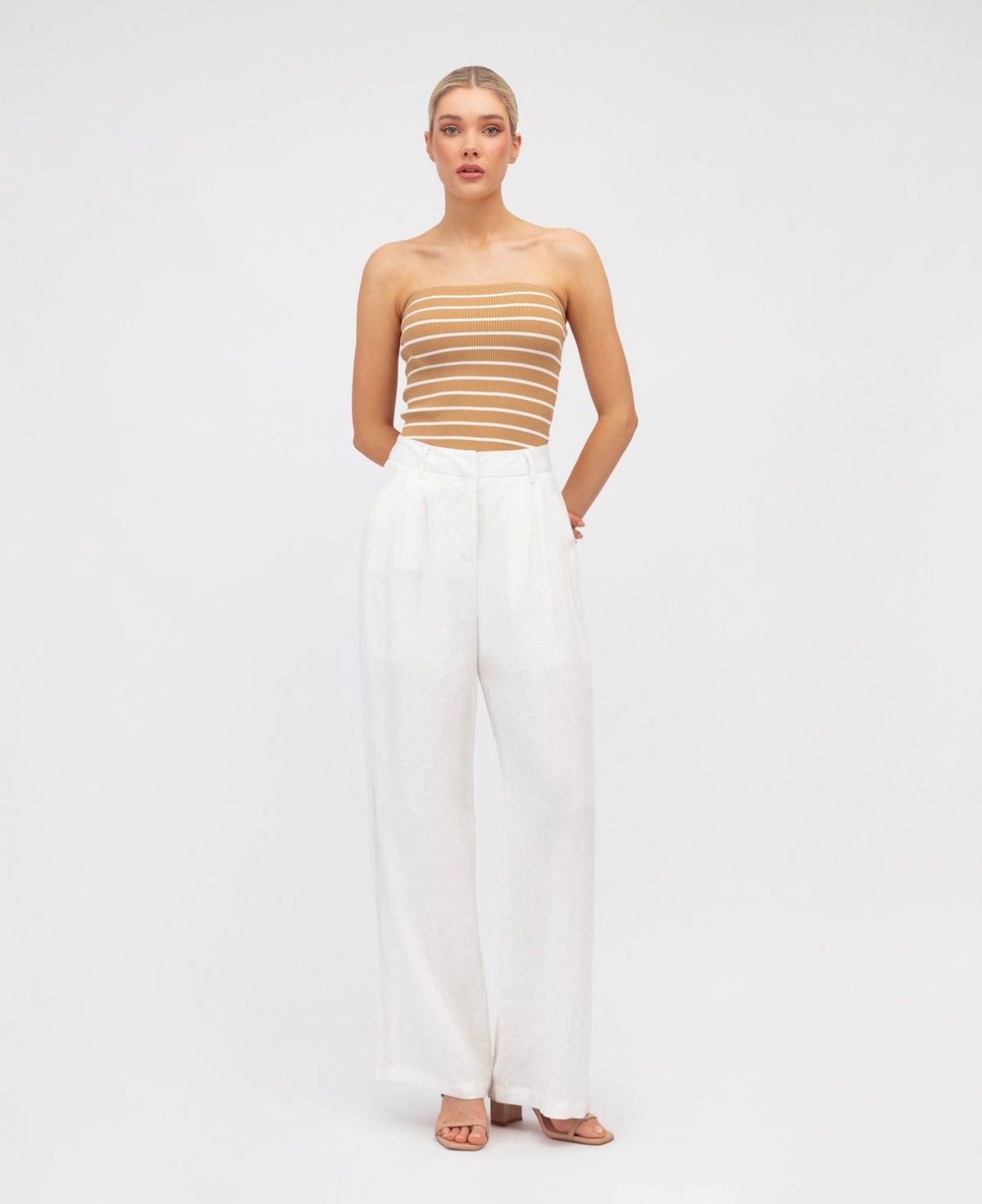 TIFFANY TAILORED PANT - WHITE