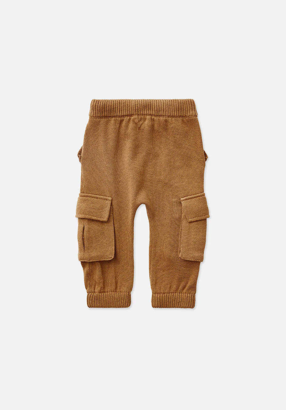 KNITTED CARGO PANT